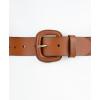 imageLevis Womens Casual Wrapped Leather Buckle Jean BeltTan