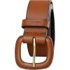 imageLevis Womens Casual Wrapped Leather Buckle Jean BeltTan