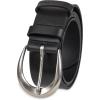 imageLevis Womens Curved Buckle Leather Belt for Jeans Dresses and SkirtsBlack Loop