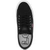 imageLevis Womens Mdrn Lo Stacked Canvas Textured Casual Platform Sneaker Shoe Black