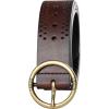 imageLevis Womens MultiPerforate Fully Adjustable Casual Belt for Jeans Trousers and DressesBrown