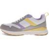 imageLevis Womens Oats 2 Synthetic Leather Casual Trainer Sneaker ShoeWhiteLilacSunlight