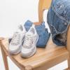 imageLevis Womens Oats 2 Synthetic Leather Casual Trainer Sneaker ShoeWhiteTaupe