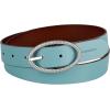 imageLevis Womens TwoinOne Reversible Twisted Centerbar Casual Leather Jean Belt FliptoReverse BuckleTanBlue