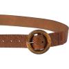imageLevis Womens Western Inspired Fashion Belts for Jeans Trousers and DressesTan