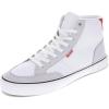 imageLevis Mens Munro Mid SneakerWhiteGreyRed
