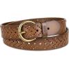 imageLevis Womens MultiPerforate Fully Adjustable Casual Belt for Jeans Trousers and DressesTan