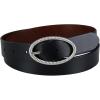 imageLevis Womens TwoinOne Reversible Twisted Centerbar Casual Leather Jean Belt FliptoReverse BuckleBlackBrown