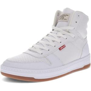 imageLevis Mens Drive Hi SneakerWhiteGum
