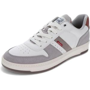 imageLevis Mens Drive Lo SneakerWhiteCappuccinoMocha