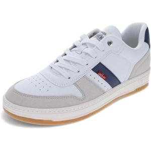 imageLevis Mens Drive Lo SneakerWhiteNaturalVintage Indigo
