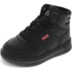 imageLevis UnisexChild Drive Hi SneakerBlack Monochrome