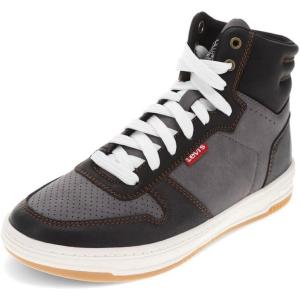 imageLevis UnisexChild Drive Hi SneakerBlackDark Grey
