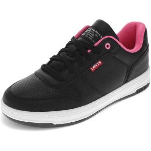 imageLevis UnisexChild Drive Lo SneakerBlackPink