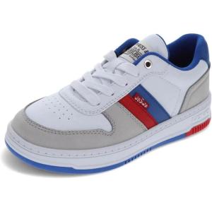 imageLevis UnisexChild Drive Lo SneakerWhiteBlueRed