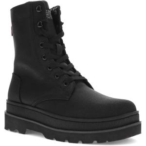 imageLevis Womens Eliana Neo Combat Boot Black Monochrome 7