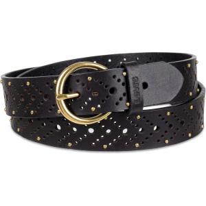 imageLevis Womens MultiPerforate Fully Adjustable Casual Belt for Jeans Trousers and DressesBlack