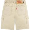 imageLevis Boys Pull on Cargo ShortsPale Khaki