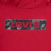imageLevis Boys Soft Knit Graphic Pullover HoodieChili PepperGrey Tie Dye