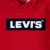 imageLevis Boys Soft Knit Graphic Pullover HoodieChili PepperSherpa