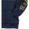 imageLevis Boys Soft Knit Graphic Pullover HoodieNavy BlazerGreen Tie Dye