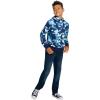 imageLevis Boys Soft Knit Graphic Pullover HoodiePeacoat