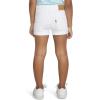 imageLevis Girls Girlfriend Fit Denim Shorty ShortsWhite