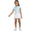 imageLevis Girls Girlfriend Fit Denim Shorty ShortsWhite