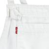 imageLevis babygirls And Baby Denim ShortallWhite