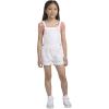 imageLevis babygirls And Baby Denim ShortallWhite