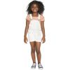 imageLevis babygirls And Baby Denim ShortallWhiteOriginal