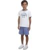 imageLevis boys And Baby Graphic Tshirt and Shorts 2piece Outfit SetBright White
