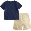 imageLevis boys And Baby Graphic Tshirt and Shorts 2piece Outfit SetDress Blues
