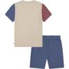 imageLevis boys And Baby Graphic Tshirt and Shorts 2piece Outfit SetSafariBatwing