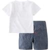 imageLevis boys And Baby Graphic Tshirt and Shorts 2piece Outfit SetWhite Box Tab