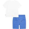 imageLevis boys And Baby Graphic Tshirt and Shorts 2piece Outfit SetWhiteMulti