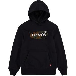 imageLevis Boys Soft Knit Graphic Pullover HoodieBlackCamo