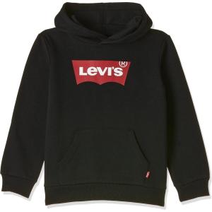 imageLevis Boys Soft Knit Graphic Pullover HoodieBlackRed