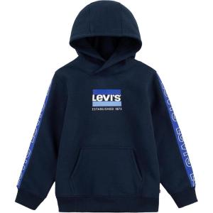 imageLevis Boys Soft Knit Graphic Pullover HoodieNavy Blazer