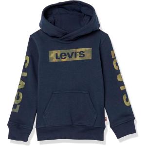 imageLevis Boys Soft Knit Graphic Pullover HoodieNavy BlazerGreen Tie Dye