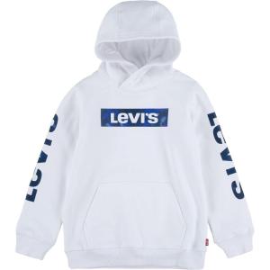 imageLevis Boys Soft Knit Graphic Pullover HoodieWhiteBlue Tie Dye