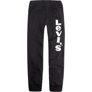 imageLevis Boys Soft Knit Jogger PantsBlackWhite
