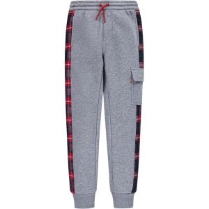 imageLevis Boys Soft Knit Jogger PantsDark Grey Heather