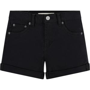imageLevis Girls Girlfriend Fit Denim Shorty ShortsBlack