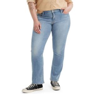 imageLevis Womens Classic Bootcut Jeans Plus SizeNew Rare Form No Knee Destructed