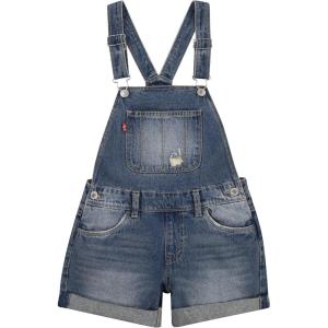 imageLevis babygirls And Baby Denim ShortallVintage Waters