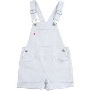imageLevis babygirls And Baby Denim ShortallWhiteOriginal