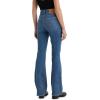 imageLevis Womens 726 High Rise Flare Jeans Also Available in PlusMedium Indigo Destructed