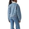 imageLevis Womens 90s Sherpa Trucker Jacket Standard and PlusInner Adventurer