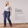 imageLevis Womens Classic Straight Jeans Plus SizeSimply White